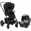 Nuna MIXX + Pipa Lite LX Travel System - Caviar -Stroller Promotion Store nuna mixx pipa lite lx travel system caviar 166