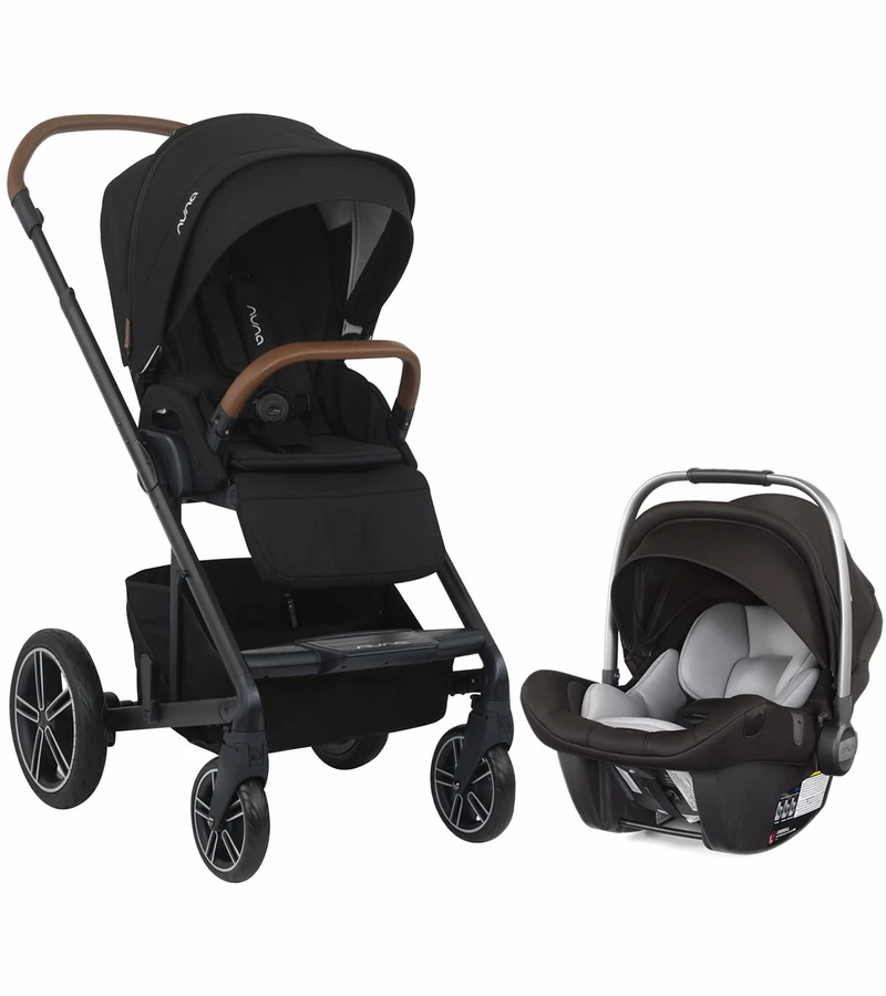 Nuna MIXX + Pipa Lite LX Travel System - Caviar 3 Nuna MIXX + Pipa Lite LX Travel System - Caviar