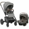 Nuna MIXX + Pipa Lite LX Travel System - Granite -Stroller Promotion Store nuna mixx pipa lite lx travel system granite 35