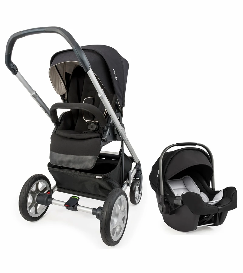 Nuna Mixx Travel System - Caviar / Night 3 Nuna Mixx Travel System - Caviar / Night
