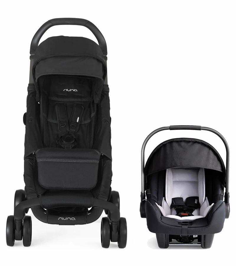 Nuna Pepp Dream Drape & Pipa Travel System - Night 3 Nuna Pepp Dream Drape & Pipa Travel System - Night
