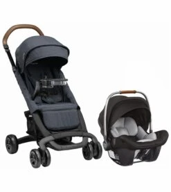 Nuna PEPP Next + PIPA Lite LX Travel System Bundle - Lake/Caviar
