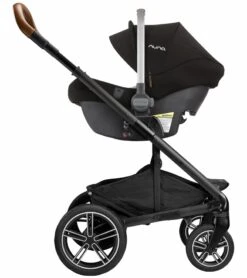 Nuna Pipa Lite LX Infant Car Seat - Caviar -Stroller Promotion Store nuna pipa lite lx infant car seat caviar 297