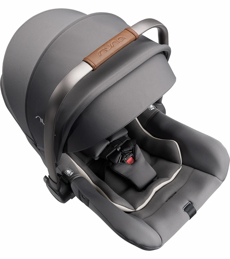 Nuna PIPA Lite R Lightweight Infant Car Seat + RELX Base With Load Leg - Granite 9 Nuna PIPA Lite R Lightweight Infant Car Seat + RELX Base With Load Leg - Granite - Image 7