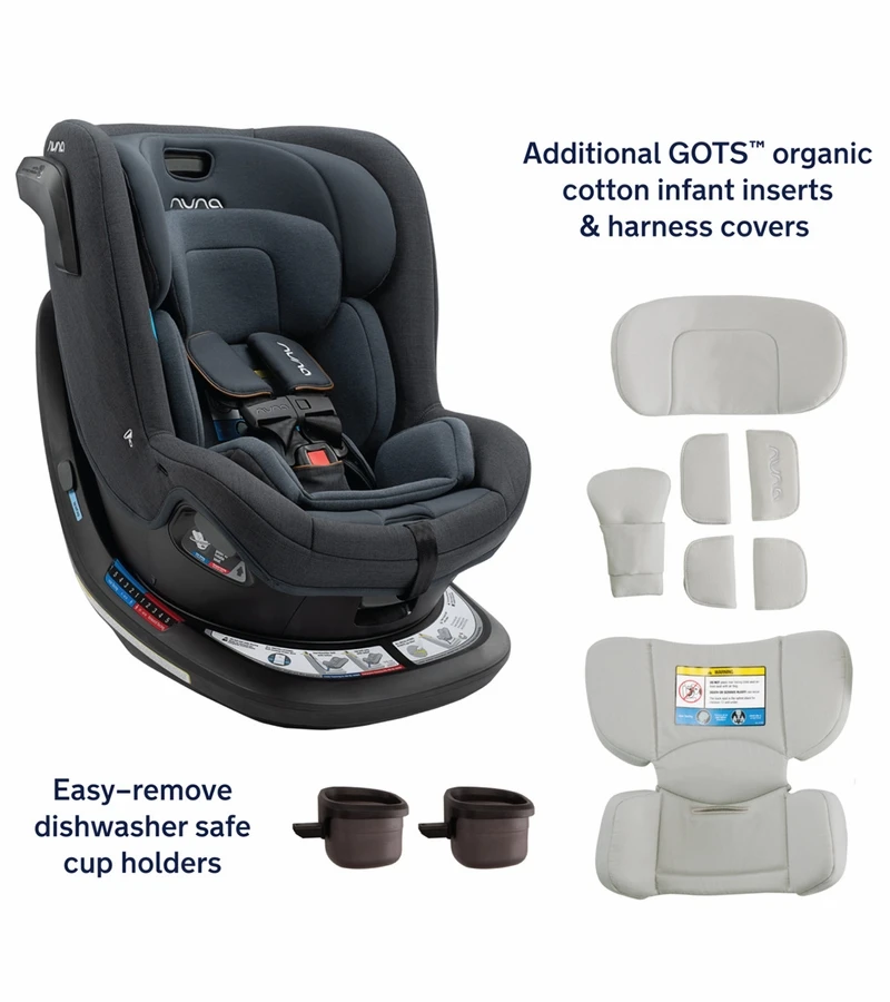 Nuna REVV Rotating Convertible Car Seat - Ocean 9 Nuna REVV Rotating Convertible Car Seat - Ocean - Image 7