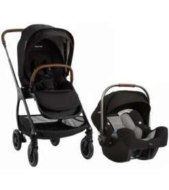 Nuna TRIV + PIPA Travel System Bundle - Caviar/Caviar