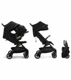 Nuna TRVL + PIPA Urbn Travel System - Caviar -Stroller Promotion Store nuna trvl pipa urbn travel system caviar 139
