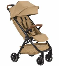 Nuna TRVL Self-Folding Compact Stroller - Camel