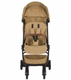 Nuna TRVL Self-Folding Compact Stroller - Camel -Stroller Promotion Store nuna trvl self folding compact stroller camel 151