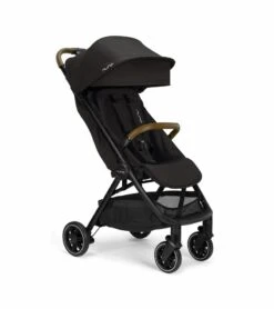 Nuna TRVL Self-Folding Compact Stroller - Caviar