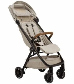 Nuna TRVL Self-Folding Compact Stroller - Hazelwood -Stroller Promotion Store nuna trvl self folding compact stroller hazelwood 213