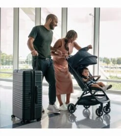 Nuna TRVL Self-Folding Compact Stroller - Hazelwood -Stroller Promotion Store nuna trvl self folding compact stroller hazelwood 215