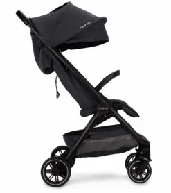 Nuna TRVL Self-Folding Compact Stroller - Ocean -Stroller Promotion Store nuna trvl self folding compact stroller ocean 192