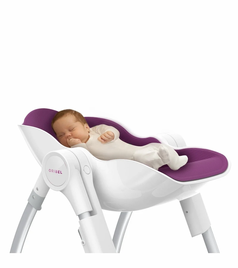 Oribel Cocoon High Chair - Orange 7 Oribel Cocoon High Chair - Orange - Image 5