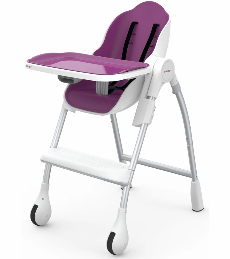 Oribel Cocoon High Chair - Plum 3 Oribel Cocoon High Chair - Plum