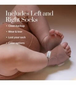 Owlet Fabric Accessory Sock Set For Smart Sock 3 - Dusty Rose -Stroller Promotion Store owlet fabric accessory sock set for smart sock 3 dusty rose 121