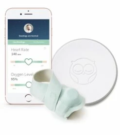 Owlet Smart Sock 2 Infant Heart Rate & Oxygen Monitor