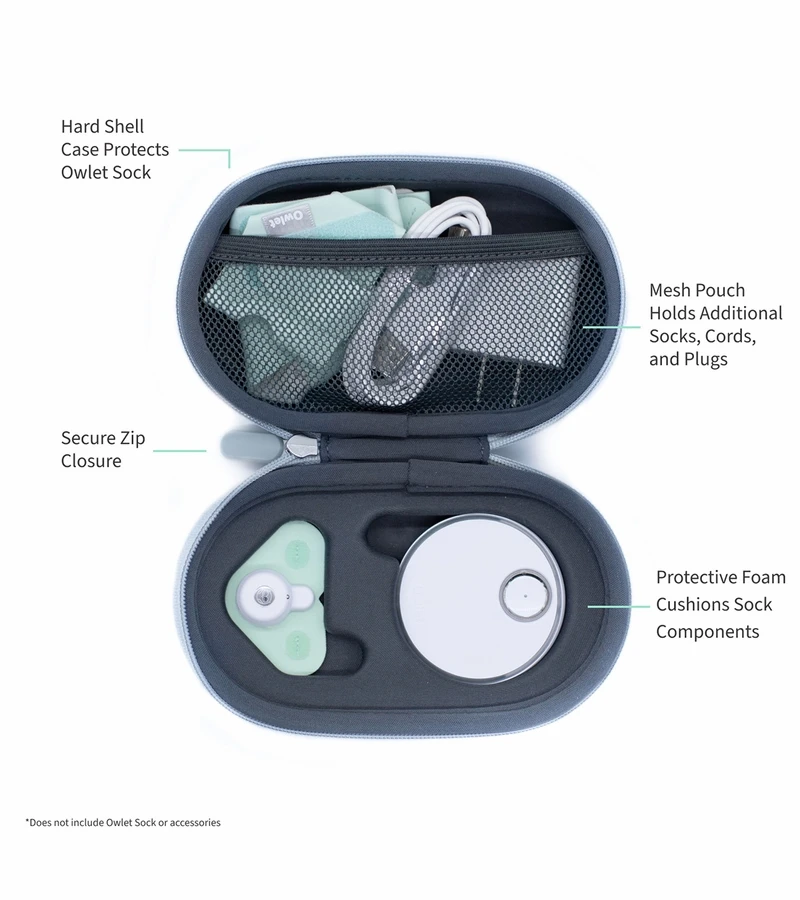 Owlet Sock Travel Case 4 Owlet Sock Travel Case - Image 2