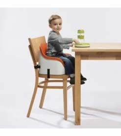 OXO Tot Nest Portable Booster Chair With Straps - Taupe -Stroller Promotion Store oxo tot nest portable booster chair with straps taupe 115