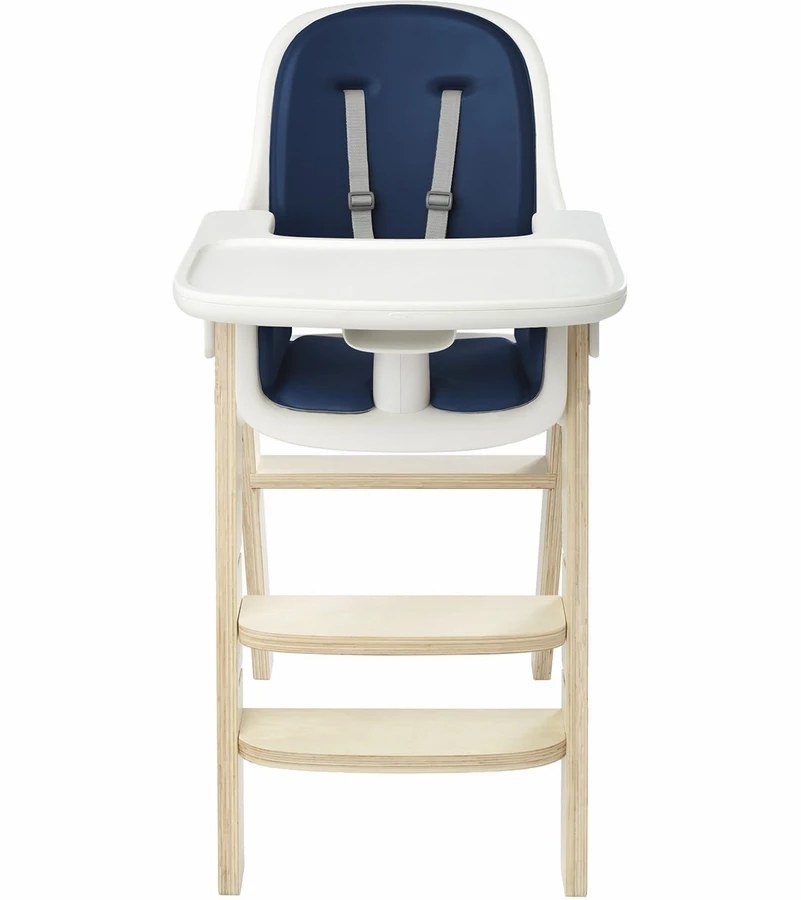 OXO Tot Sprout High Chair - Navy/Birch 3 OXO Tot Sprout High Chair - Navy/Birch