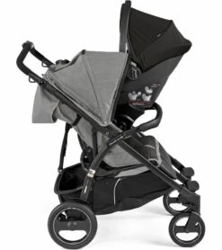 Peg Perego Book For Two Side By Side Double Stroller - Onyx -Stroller Promotion Store peg perego book for two side by side double stroller onyx 32