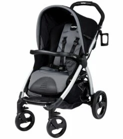 Peg Perego Book Stroller In Stone (Black)