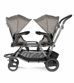 Peg Perego Duette Piroet Double Stroller - City Grey -Stroller Promotion Store peg perego duette piroet double stroller city grey 138