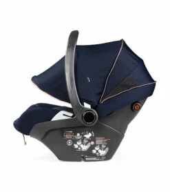 Peg Perego Primo Viaggio 4-35 Lounge Reclining Infant Car Seat - Blue Shine -Stroller Promotion Store peg perego primo viaggio 4 35 lounge reclining infant car seat blue shine 160