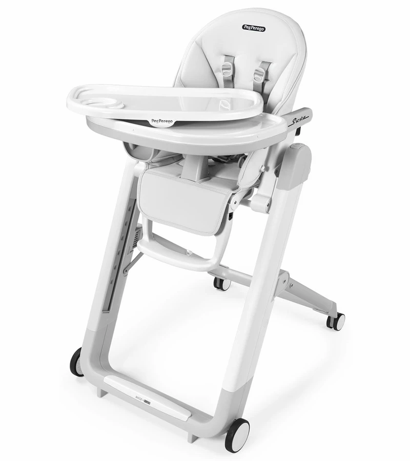 Peg Perego Siesta High Chair - Pure White (Albee Exclusive) 4 Peg Perego Siesta High Chair - Pure White (Albee Exclusive) - Image 2