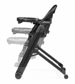 Peg Perego Siesta High Chair - True Black -Stroller Promotion Store peg perego siesta high chair true black 161
