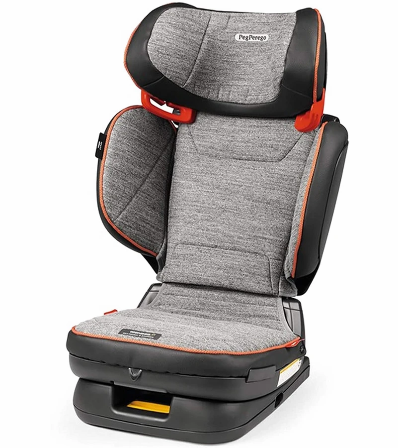 Peg Perego Viaggio Flex 120 Highback Belt-Postioning Booster Car Seat - Wonder Grey 3 Peg Perego Viaggio Flex 120 Highback Belt-Postioning Booster Car Seat - Wonder Grey