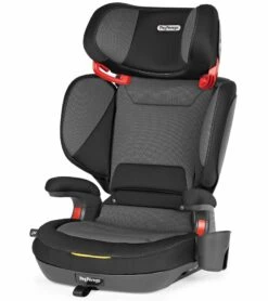 Peg Perego Viaggio Shuttle Plus 120 Belt Positioning Booster Car Seat - Crystal Black