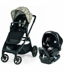 Peg Perego YPSI + Primo Viaggio 4-35 Nido Travel System Bundle - Graphic Gold / Onyx