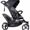 Phil & Teds Dot Stroller With Doubles Kit - Graphite