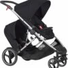 Phil & Teds Voyager Double Stroller - Black 2 Phil & Teds Voyager Double Stroller - Black -Stroller Promotion Store phil teds voyager double stroller black 106