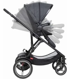 Phil & Teds Voyager Stroller - Black -Stroller Promotion Store phil teds voyager stroller black 424