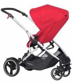 Phil & Teds Voyager Stroller - Red -Stroller Promotion Store phil teds voyager stroller red 203