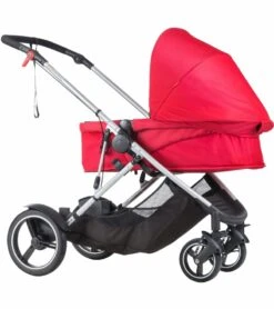 Phil & Teds Voyager Stroller - Red -Stroller Promotion Store phil teds voyager stroller red 204