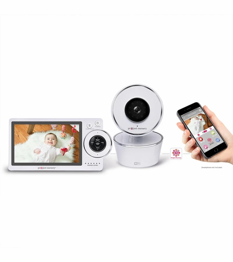 Project Nursery 5" HD Dual Connect Wi-Fi Baby Monitor System 3 Project Nursery 5" HD Dual Connect Wi-Fi Baby Monitor System