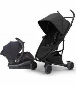 Quinny Zapp Flex + Maxi-Cosi Mico 30 Travel System - Black