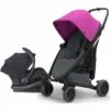 Quinny Zapp Flex Plus + Maxi-Cosi Mico 30 Travel System - Pink On Graphite