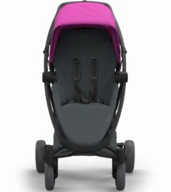 Quinny Zapp Flex Plus + Maxi-Cosi Mico 30 Travel System - Pink On Graphite -Stroller Promotion Store quinny zapp flex plus maxi cosi mico 30 travel system pink on graphite 158