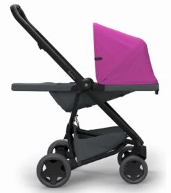 Quinny Zapp Flex Plus + Maxi-Cosi Mico 30 Travel System - Pink On Graphite -Stroller Promotion Store quinny zapp flex plus maxi cosi mico 30 travel system pink on graphite 160