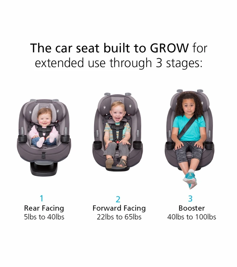 Safety 1st Grow And Go All-in-One Convertible Car Seat - Night Horizon 6 Safety 1st Grow And Go All-in-One Convertible Car Seat - Night Horizon - Image 4