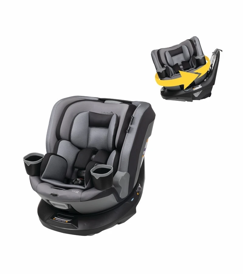 Safety 1st Turn And Go 360 DLX Rotating All-in-One Convertible Car Seat - High Street 3 Safety 1st Turn And Go 360 DLX Rotating All-in-One Convertible Car Seat - High Street