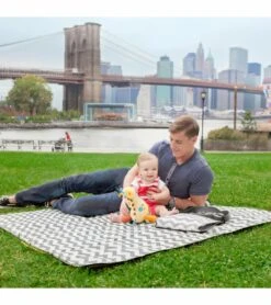 Skip Hop Central Park Outdoor Blanket - Chevron -Stroller Promotion Store skip hop central park outdoor blanket chevron 184