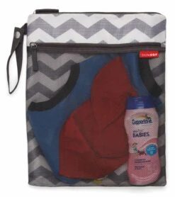 Skip Hop Grab & Go Wet/Dry Bag - Triangles -Stroller Promotion Store skip hop grab go wet dry bag triangles 194