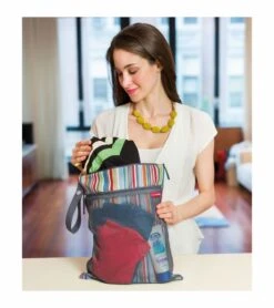 Skip Hop Grab & Go Wet/Dry Bag - Triangles -Stroller Promotion Store skip hop grab go wet dry bag triangles 196