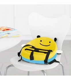 Skip Hop Zoo Portable Booster Chair - Bee 10 Skip Hop Zoo Portable Booster Chair - Bee -Stroller Promotion Store skip hop zoo portable booster chair bee 81