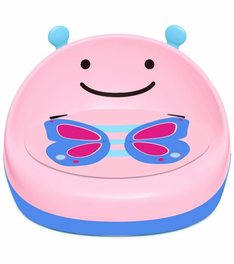 Skip Hop Zoo Portable Booster Chair - Butterfly 5 Skip Hop Zoo Portable Booster Chair - Butterfly - Image 3